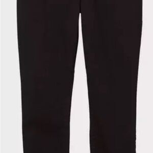Black plus size stretchy jeans